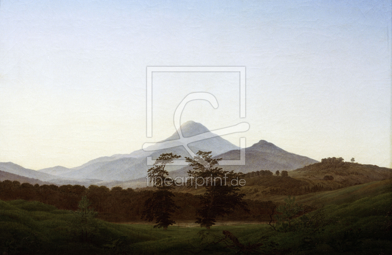 Bild-Nr.: 30001568 C.D.Friedrich, Bohemian landscape erstellt von Friedrich, Caspar David