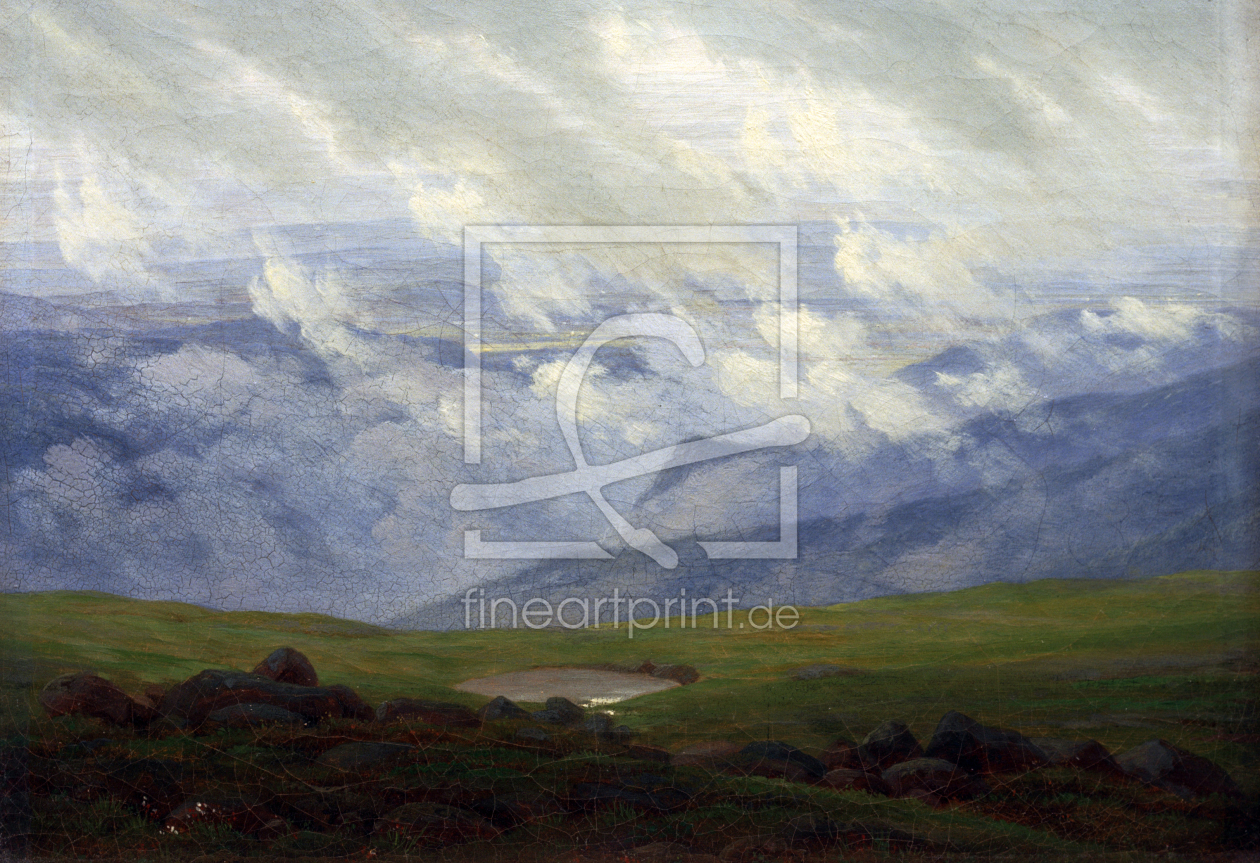 Bild-Nr.: 30001574 Friedrich / Moving Clouds / c. 1820 erstellt von Friedrich, Caspar David