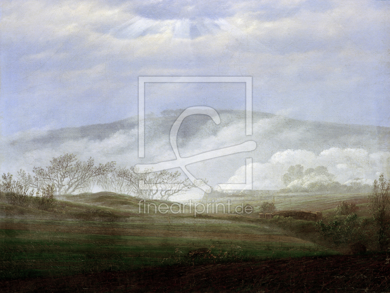 Bild-Nr.: 30001578 C.D.Friedrich, Nebel im Elbtal erstellt von Friedrich, Caspar David