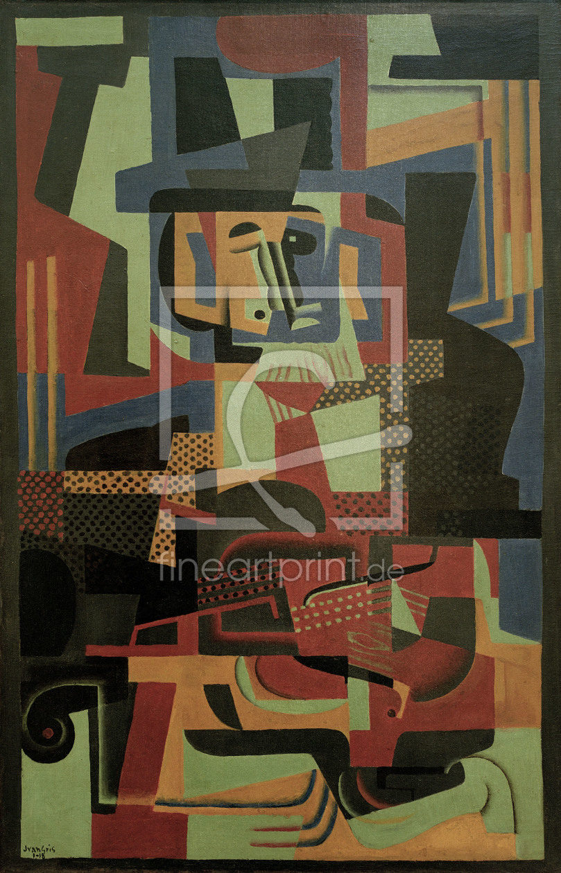 Bild-Nr.: 30001652 J.Gris / Man with Violin / Ptg./ 1918 Bild-Nr.: 30001652 J.Gris / Man with Violin / Ptg./ 1918 erstellt von Gris, Juan