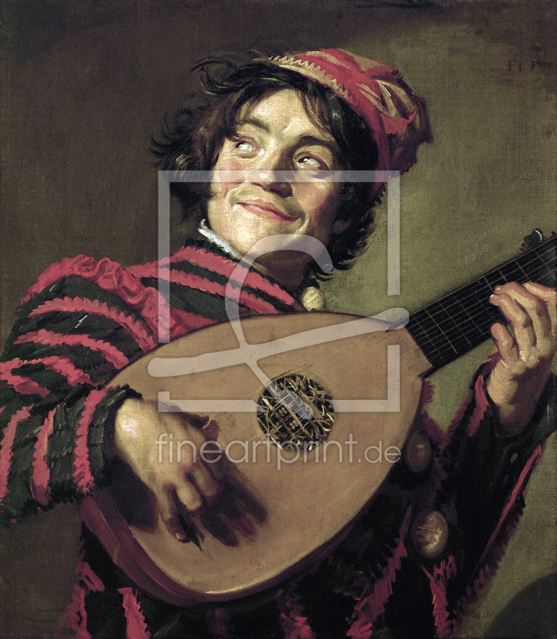 Bild-Nr.: 30001690 Frans Hals, The Lute player erstellt von Hals, Frans
