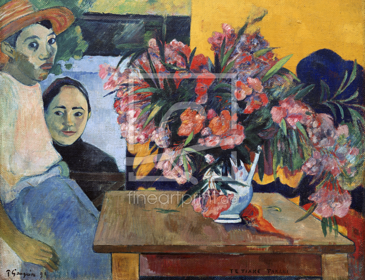 Bild-Nr.: 30001730 P.Gauguin / The Flowers of France / 1891 erstellt von Gauguin, Paul