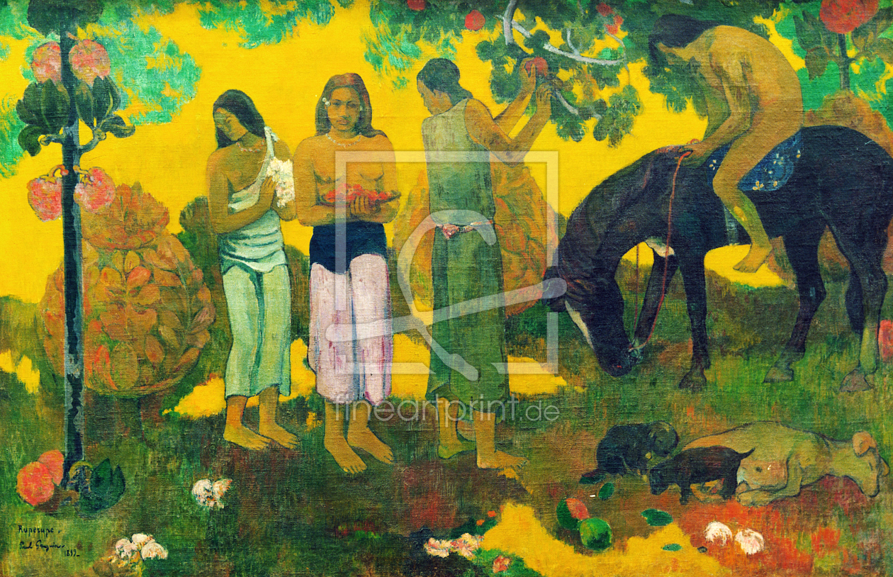 Bild-Nr.: 30001842 P.Gauguin / Oh Wonderful Country / 1899 erstellt von Gauguin, Paul