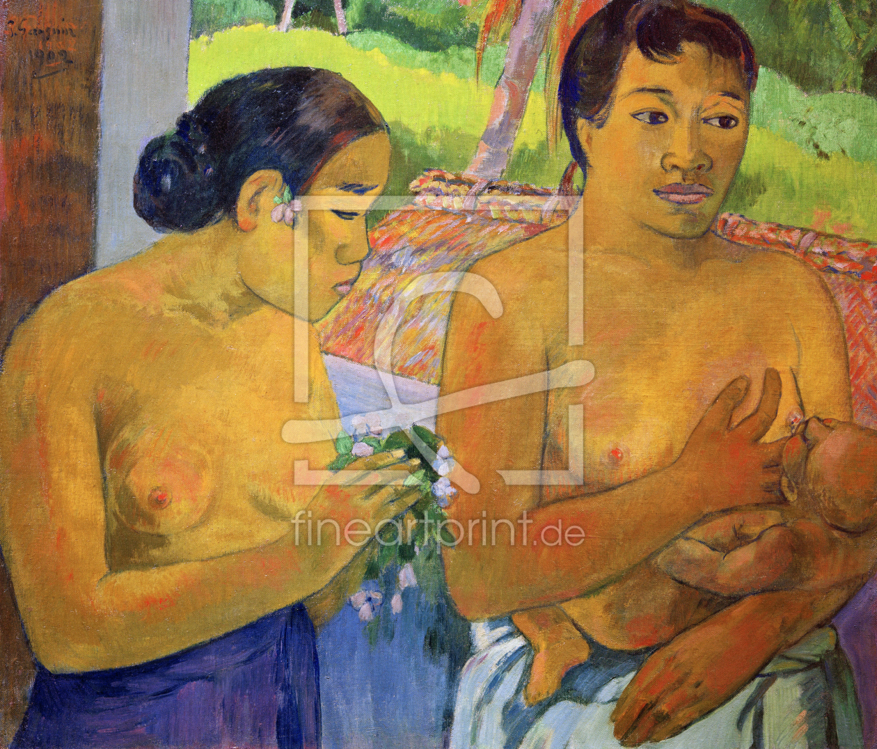 Bild-Nr.: 30001852 P.Gauguin / The Offering / 1892 erstellt von Gauguin, Paul