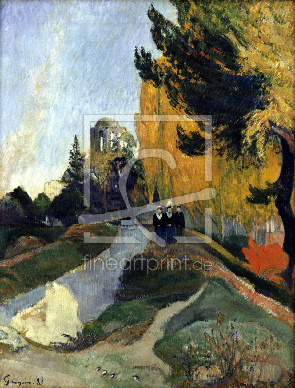 Bild-Nr.: 30001880 P.Gauguin / Les Alyscamps / 1888 erstellt von Gauguin, Paul