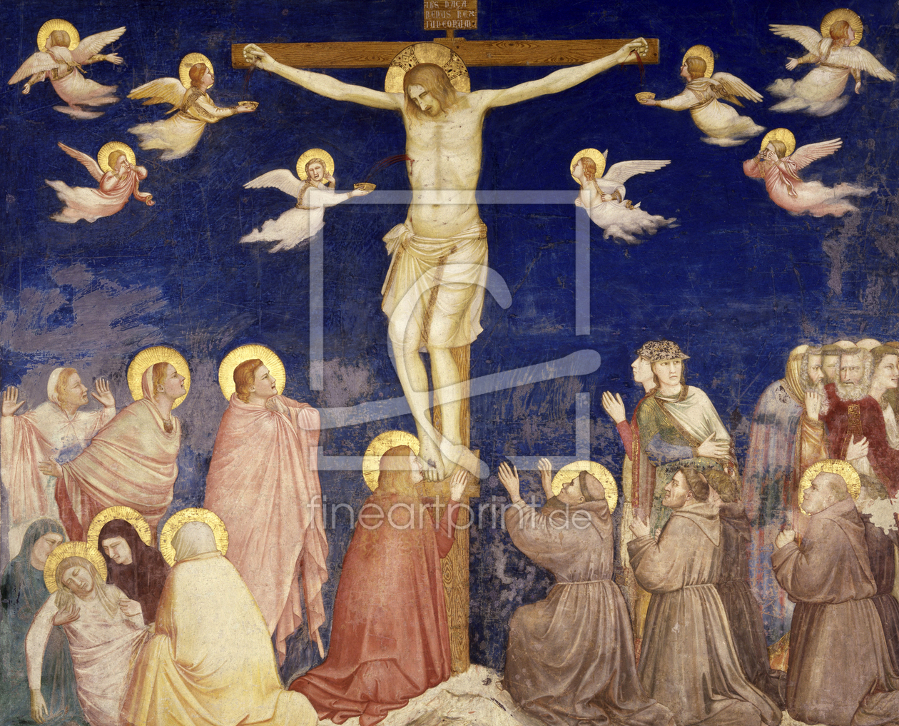 Bild-Nr.: 30001904 The Crucifixion / Giotto / c.1315/20 erstellt von Giotto di Bondone