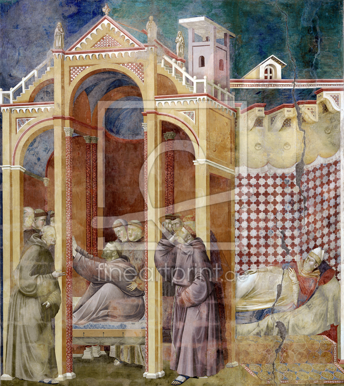 Bild-Nr.: 30001914 Giotto / St. Francis appears to Augustus erstellt von Giotto di Bondone