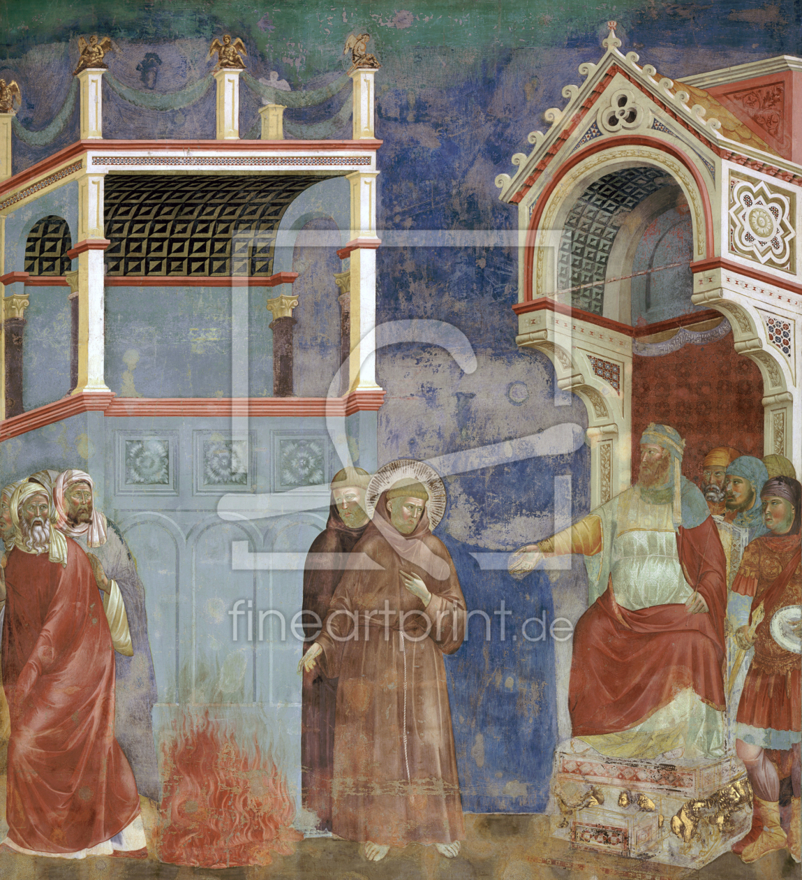 Bild-Nr.: 30001918 Giotto / St. Francis and the Sultan erstellt von Giotto di Bondone