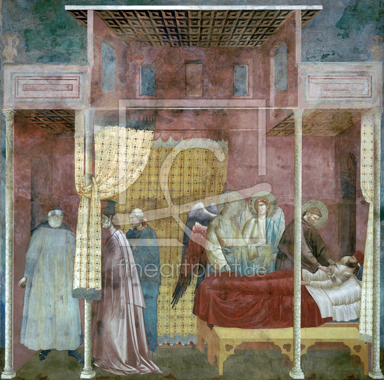 Bild-Nr.: 30001946 Giotto / St. Francis and John of Ilerda erstellt von Giotto di Bondone