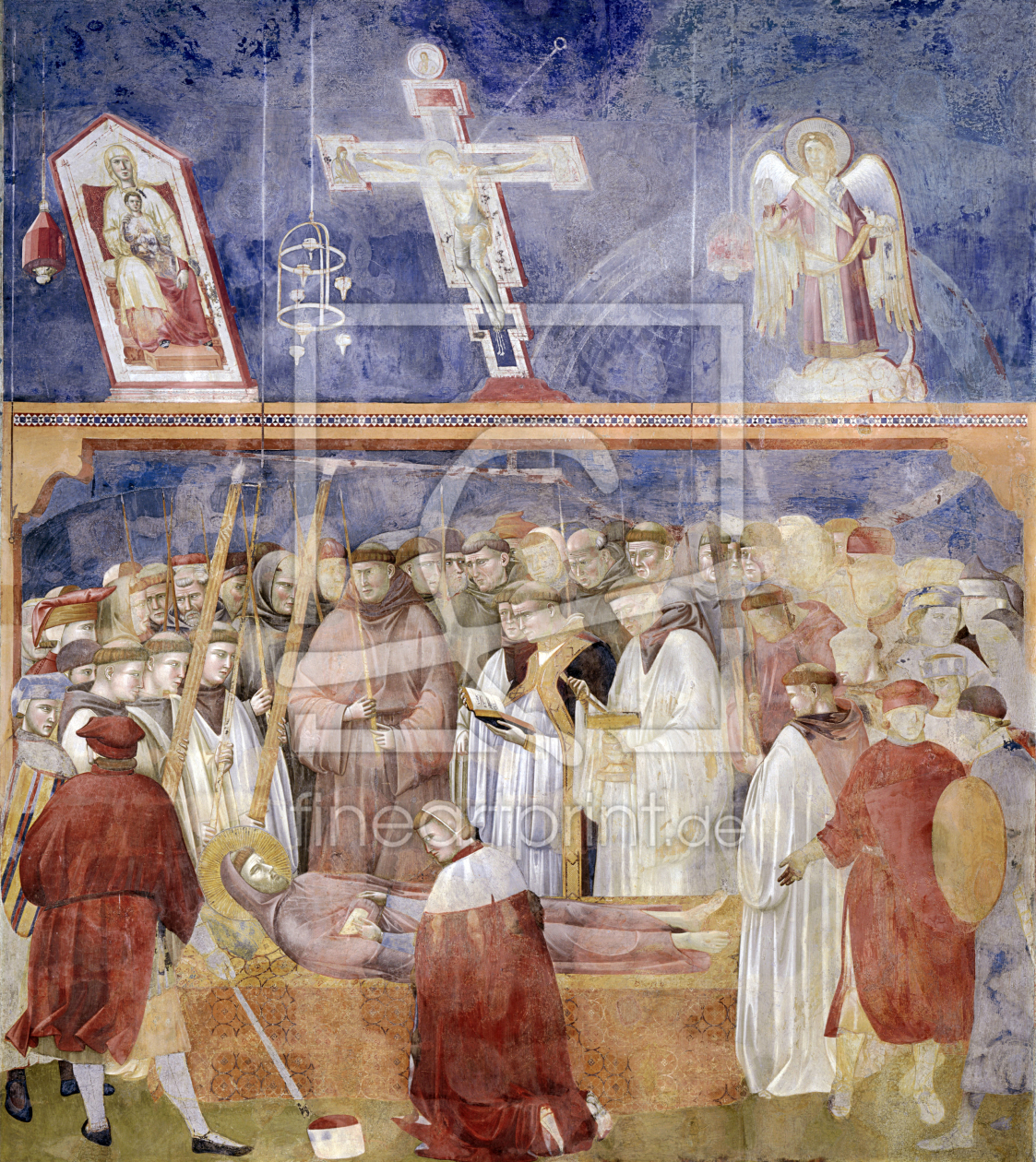 Bild-Nr.: 30001950 Giotto / Jerome and St. Francis' stigmas erstellt von Giotto di Bondone
