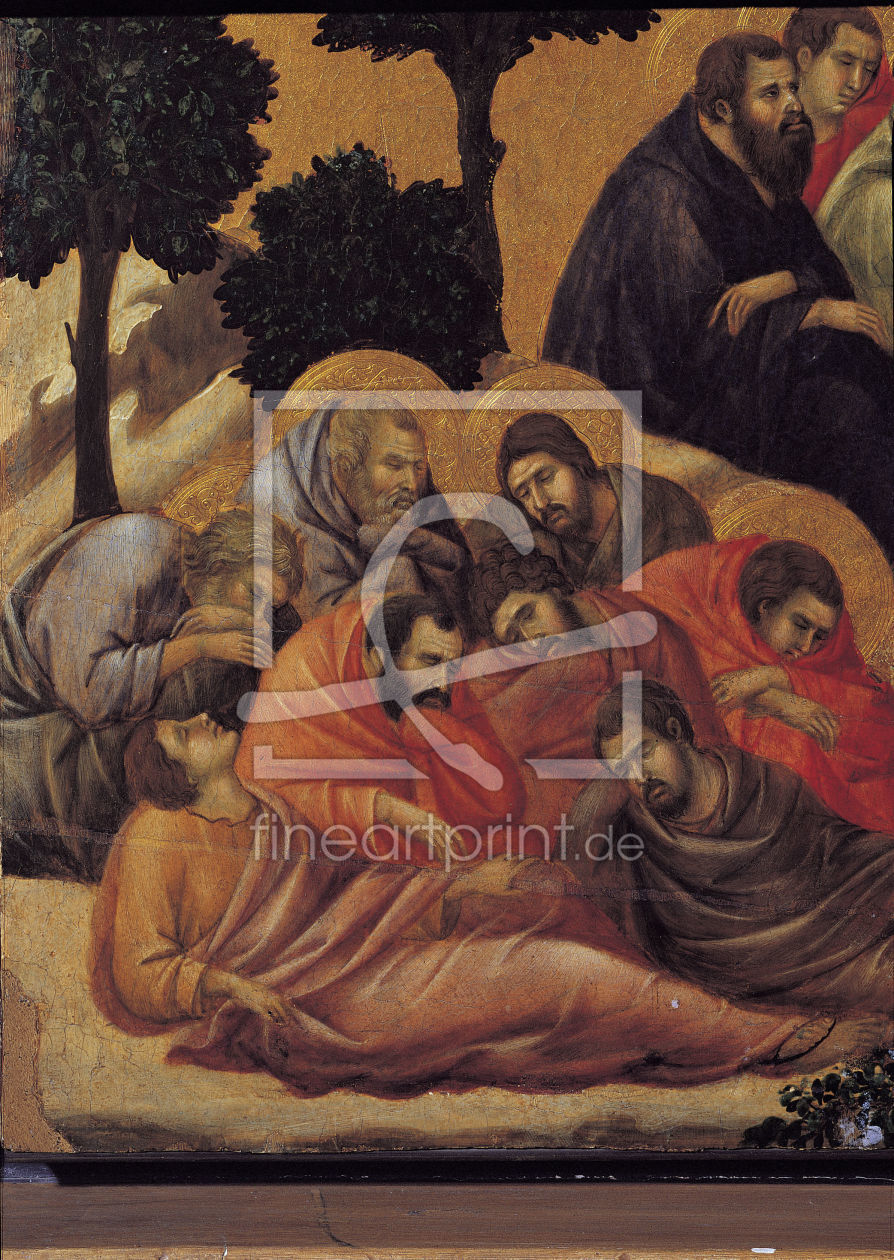 Bild-Nr.: 30002092 Duccio /Christ at Mt.of Olives, Detail erstellt von Duccio (di Buoninsegna)