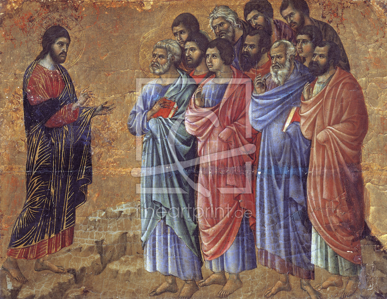 Bild-Nr.: 30002100 Duccio /Christ Appears to the Disciples erstellt von Duccio (di Buoninsegna)