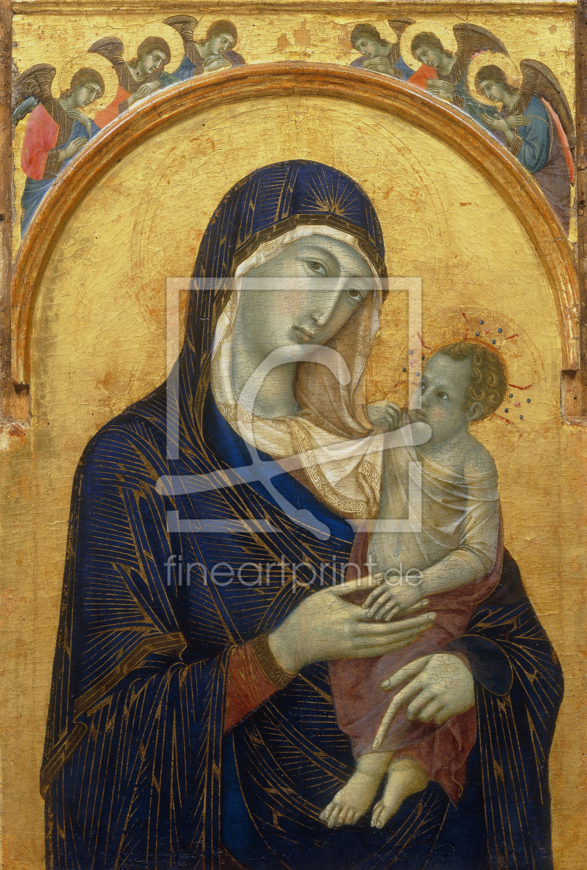 Bild-Nr.: 30002118 Duccio / Mary and Child / c.1300/05 erstellt von Duccio (di Buoninsegna)