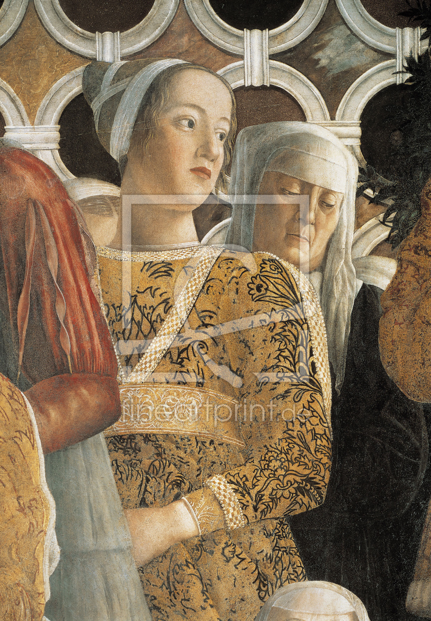 Bild-Nr.: 30002128 Barbara Gonzaga of Wuerttemberg/Mantegna erstellt von Mantegna, Andrea
