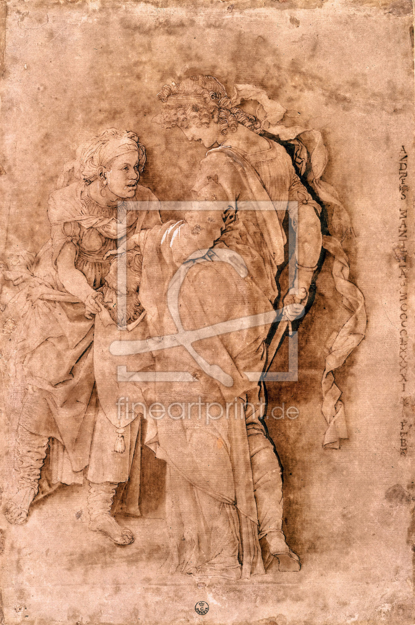 Bild-Nr.: 30002186 Judith with head of Holofernes/ Mantegna erstellt von Mantegna, Andrea