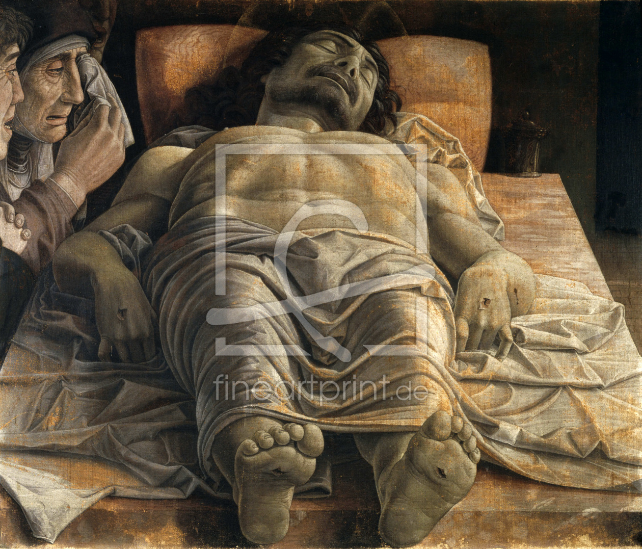 Bild-Nr.: 30002192 A.Mantegna, Lamentation of Christ erstellt von Mantegna, Andrea