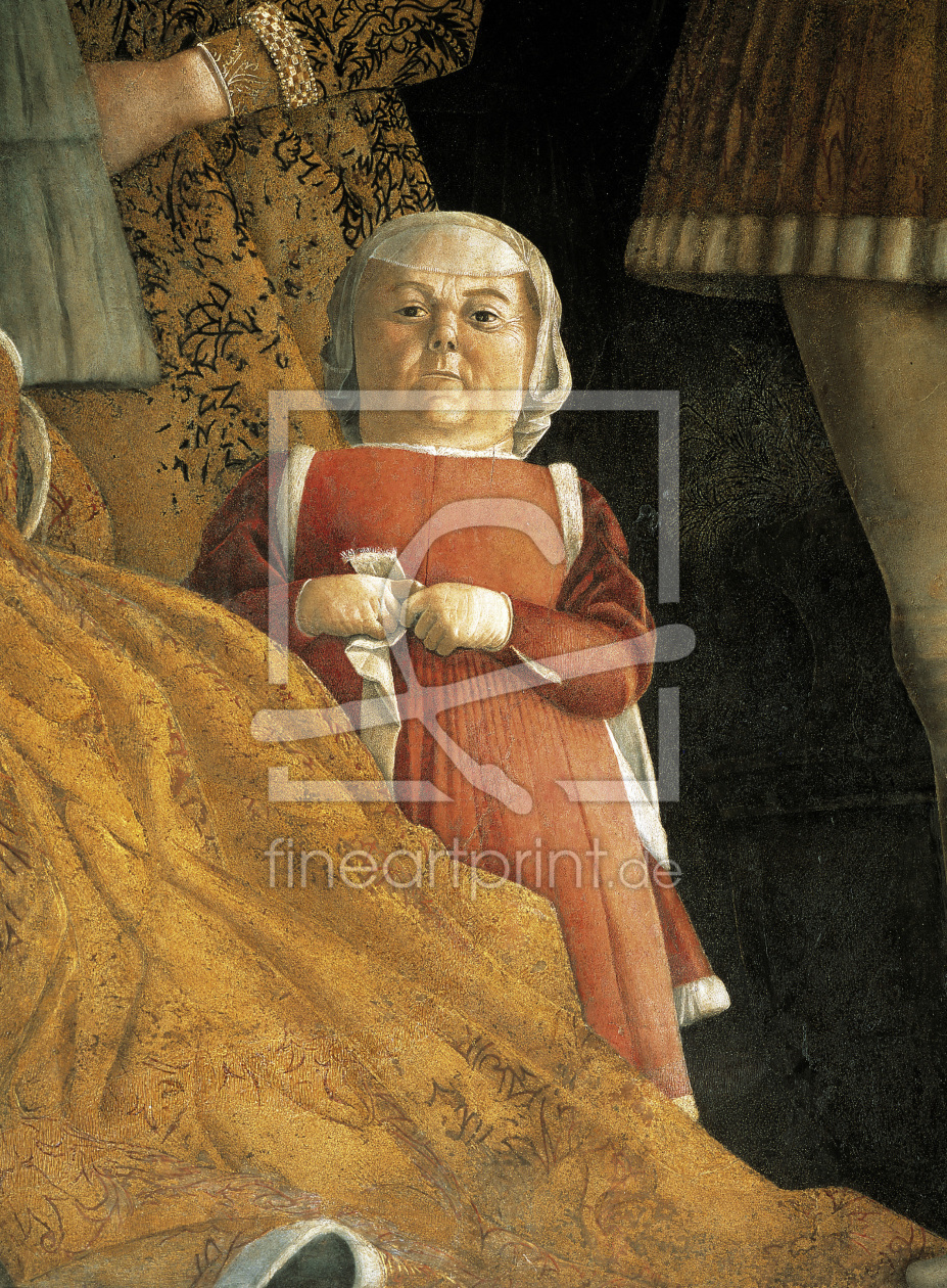 Bild-Nr.: 30002194 A.Mantegna, Cam.d.Sposi / Court Dwarf erstellt von Mantegna, Andrea