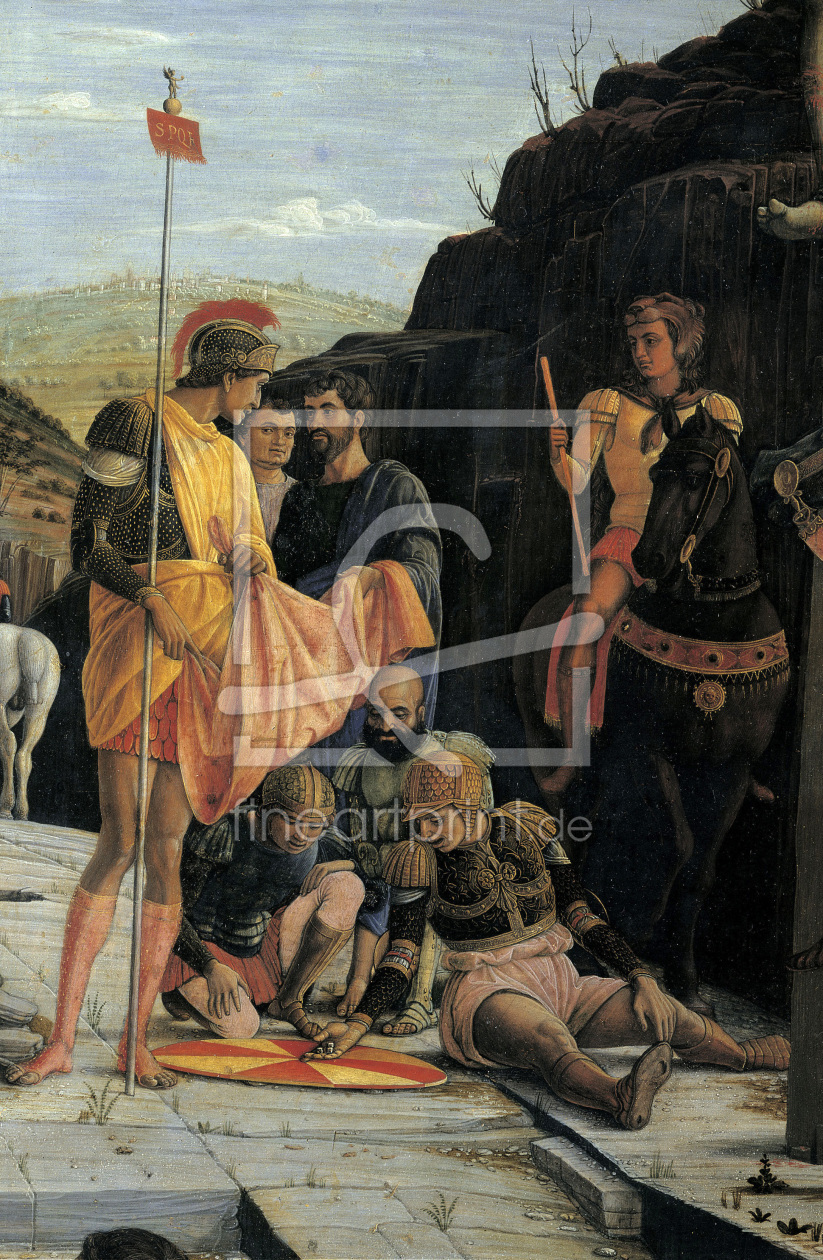 Bild-Nr.: 30002196 Mantegna /Crucifixion of Christ, Detail erstellt von Mantegna, Andrea