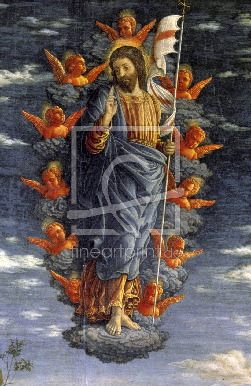 Bild-Nr.: 30002208 A.Mantegna, The Ascension erstellt von Mantegna, Andrea