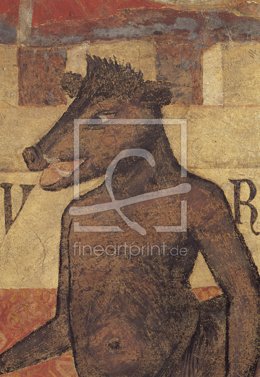 Bild-Nr.: 30002352 A.Lorenzetti /Furor/ Fresco (Det.) Siena erstellt von Lorenzetti, Ambrogio