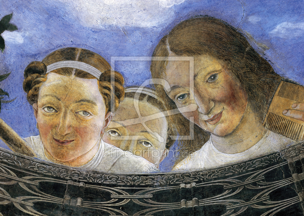 Bild-Nr.: 30002378 A.Mantegna, Cam.Sposi/Women looking down erstellt von Mantegna, Andrea