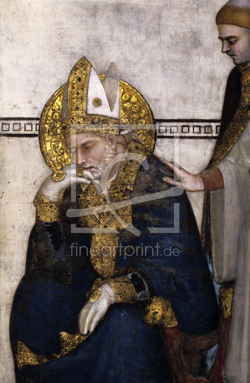 Bild-Nr.: 30002420 Simone Martini / Vision of St. Ambrose erstellt von Martini, Simone