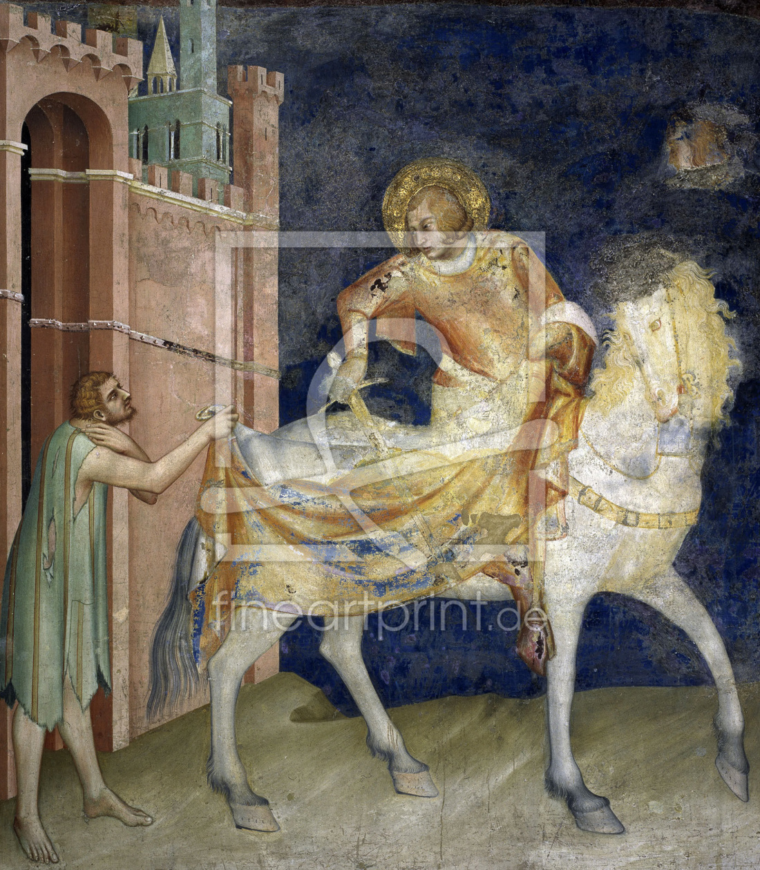 Bild-Nr.: 30002432 Simone Martini / Martin dividing cloak erstellt von Martini, Simone