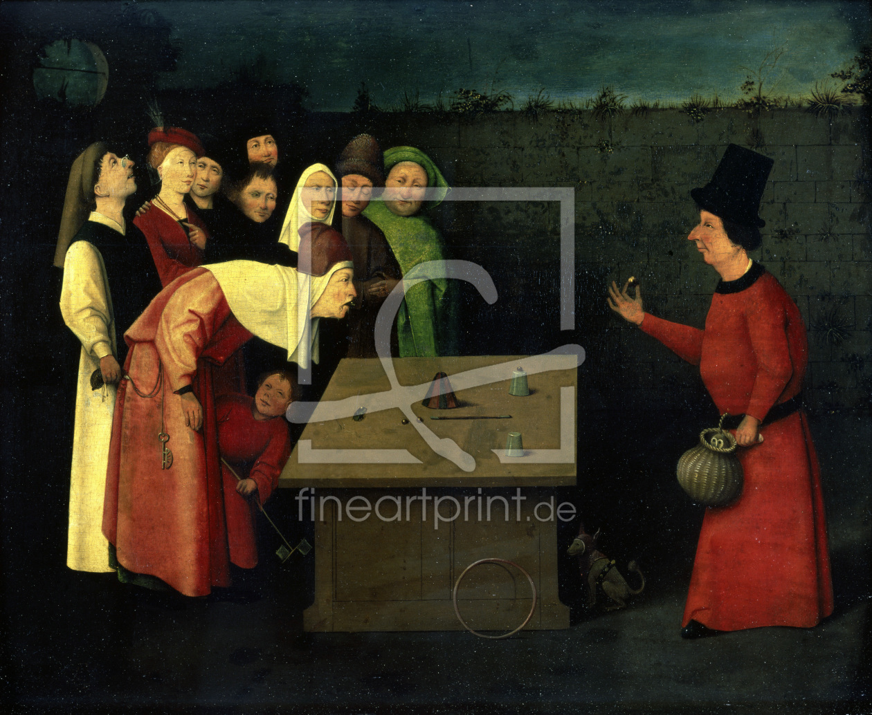 Bild-Nr.: 30002542 after H.Bosch / The Conjuror erstellt von Bosch, Hieronymus