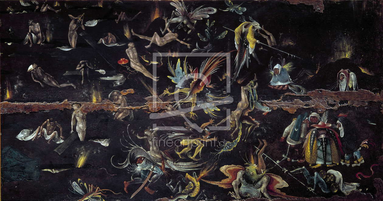 Bild-Nr.: 30002552 Hieronymus Bosch / Last Judgement erstellt von Bosch, Hieronymus