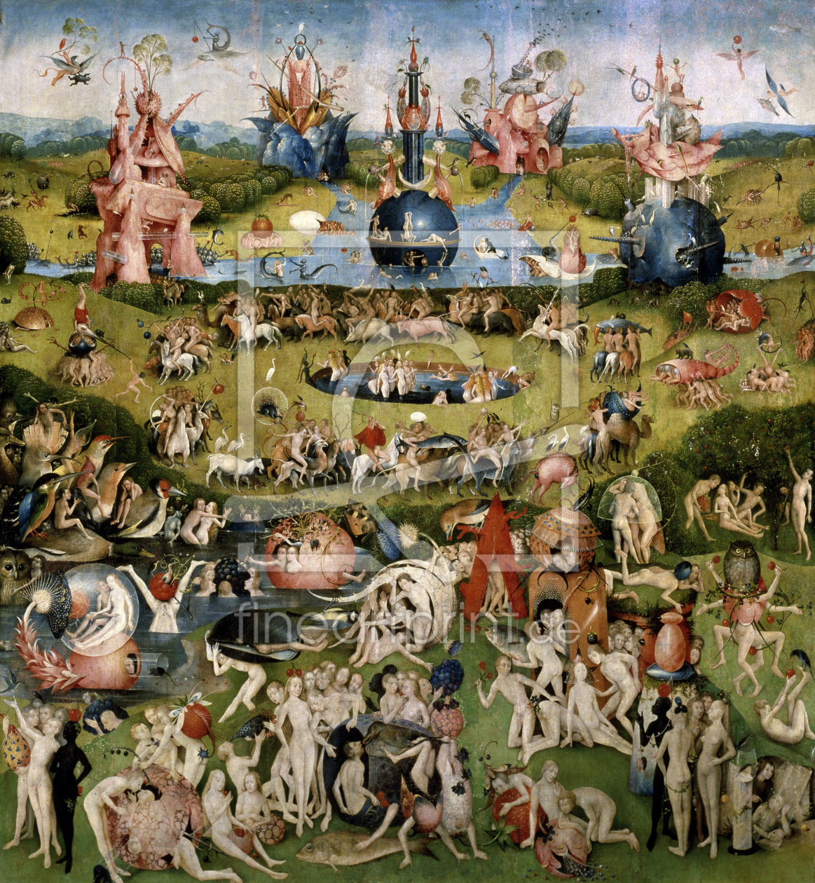 Bild-Nr.: 30002562 Bosch / The Pleasure Garden / Centre erstellt von Bosch, Hieronymus