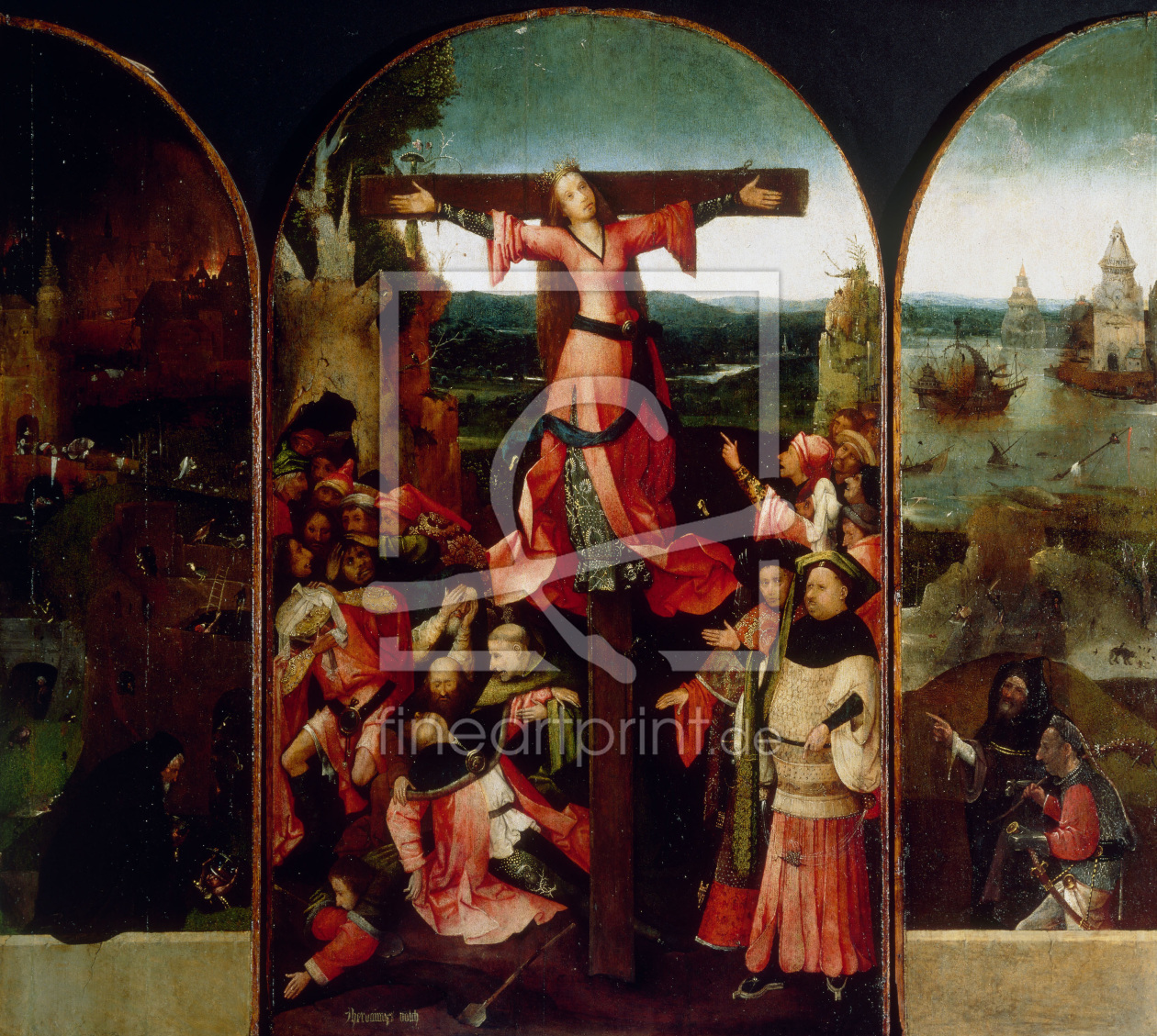 Bild-Nr.: 30002618 Bosch / Altar-piece of St. Julia/detail erstellt von Bosch, Hieronymus
