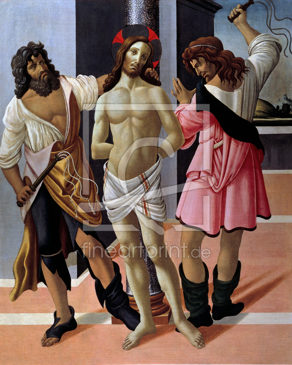 Bild-Nr.: 30002666 Botticelli (ascribed to) / Flagellation erstellt von Botticelli, Sandro