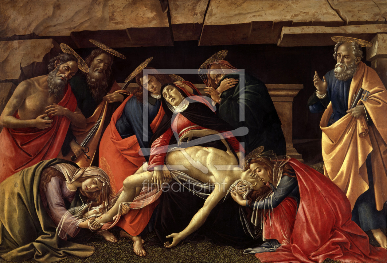 Bild-Nr.: 30002668 Botticelli, Mourning Christ Bild-Nr.: 30002668 Botticelli, Mourning Christ erstellt von Botticelli, Sandro