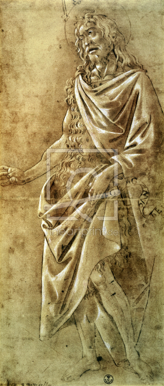 Bild-Nr.: 30002684 Sandro Botticelli, Johannes der Täufer erstellt von Botticelli, Sandro
