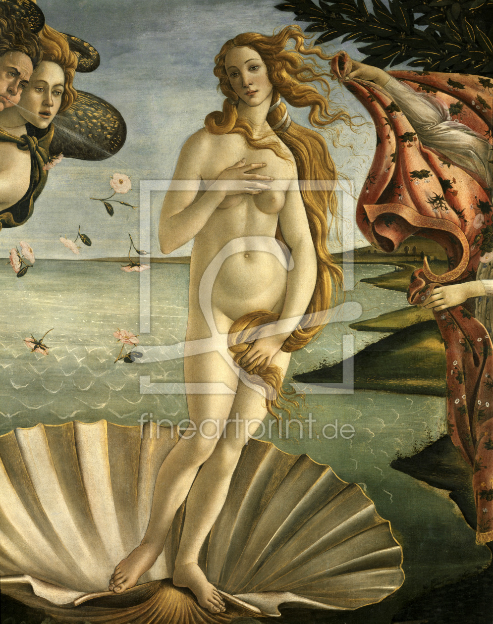 Bild-Nr.: 30002714 Botticelli, Birth of Venus / Detail erstellt von Botticelli, Sandro