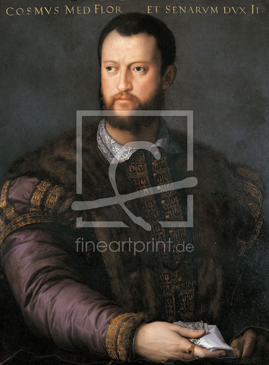 Bild-Nr.: 30002716 Cosimo I de' Medici / Paint.by Bronzino erstellt von Bronzino, Agnolo