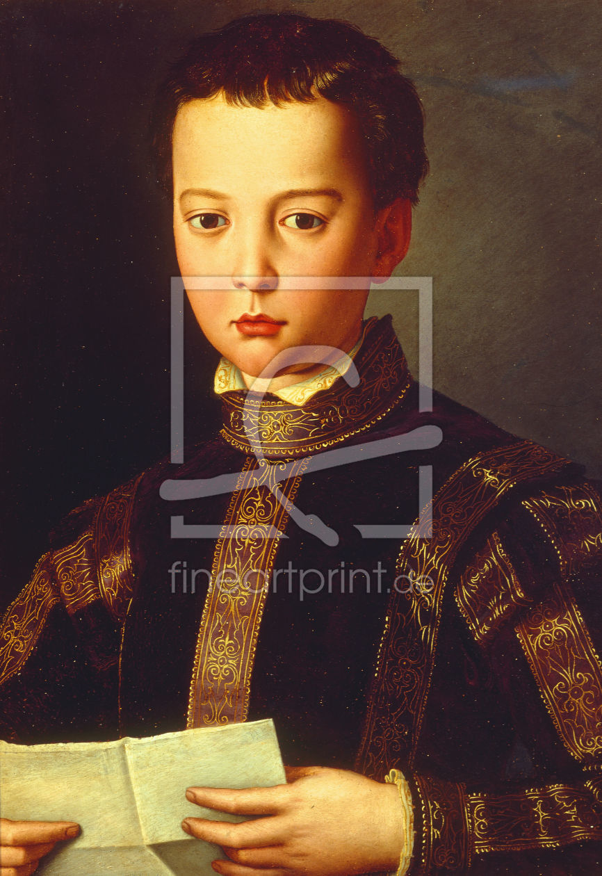 Bild-Nr.: 30002720 Franceso de' Medici/Ptg.by Bronzino/1551 erstellt von Bronzino, Agnolo