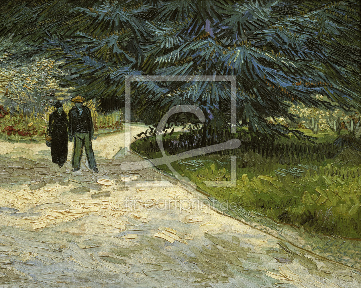 Bild-Nr.: 30002792 Van Gogh / The Artist's Garden / 1888 erstellt von van Gogh, Vincent
