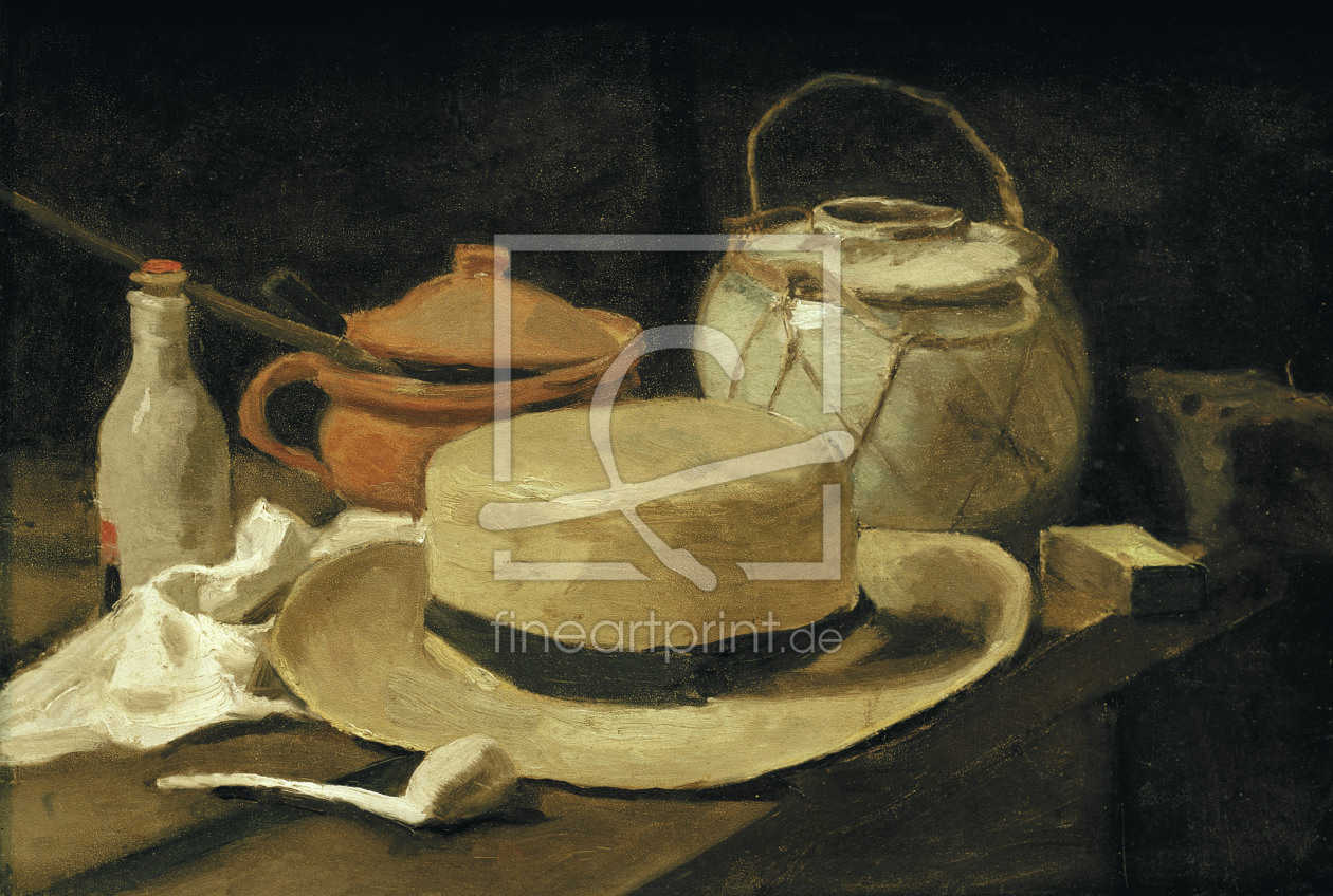 Bild-Nr.: 30002806 vGogh/Still life w.yellow straw hat/1881 Bild-Nr.: 30002806 vGogh/Still life w.yellow straw hat/1881 erstellt von van Gogh, Vincent