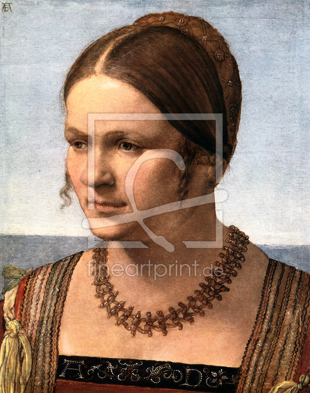 Bild-Nr.: 30002810 A.Dürer / Young Venetian Woman / 1506 erstellt von Dürer, Albrecht