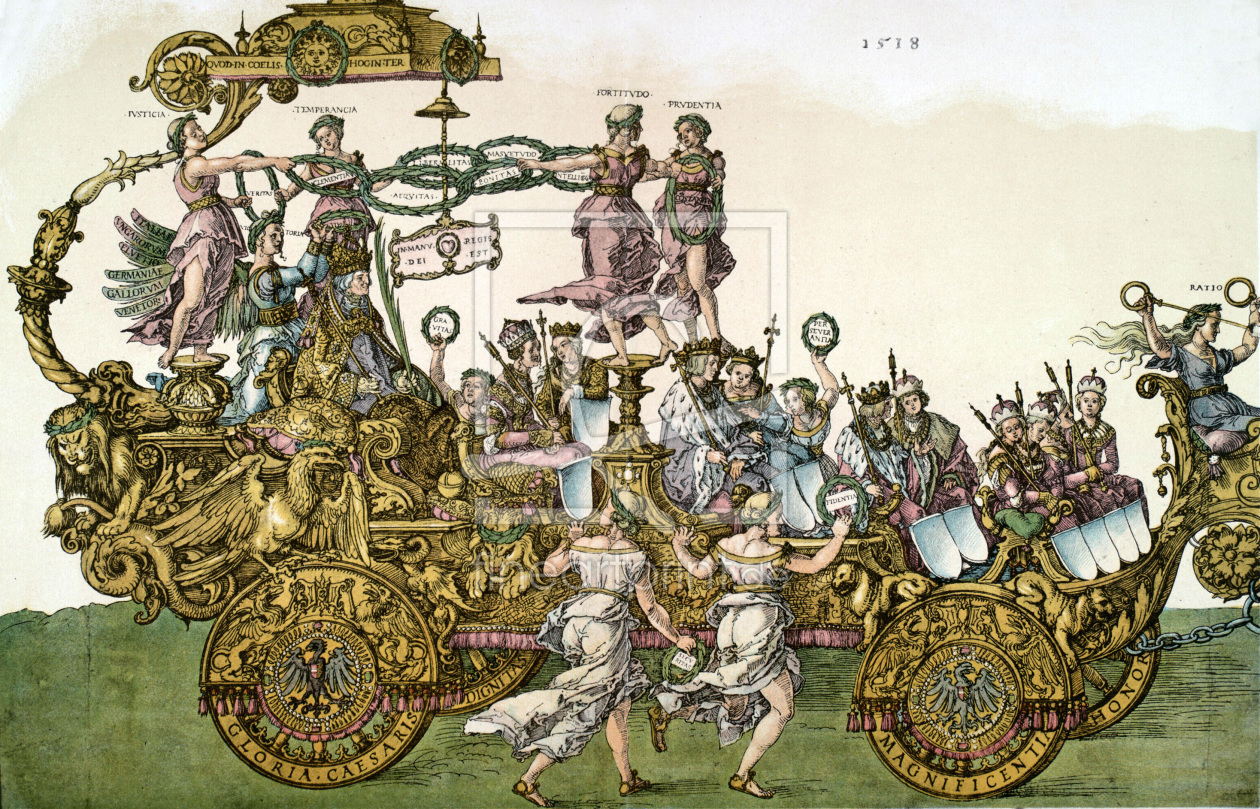 Bild-Nr.: 30002812 Maximilian's Triumphal Procession/ Dürer erstellt von Dürer, Albrecht