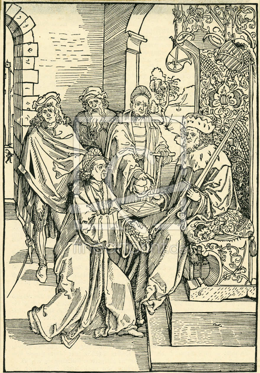 Bild-Nr.: 30002818 Celtis & Frederick the Wise of Saxony erstellt von Dürer, Albrecht