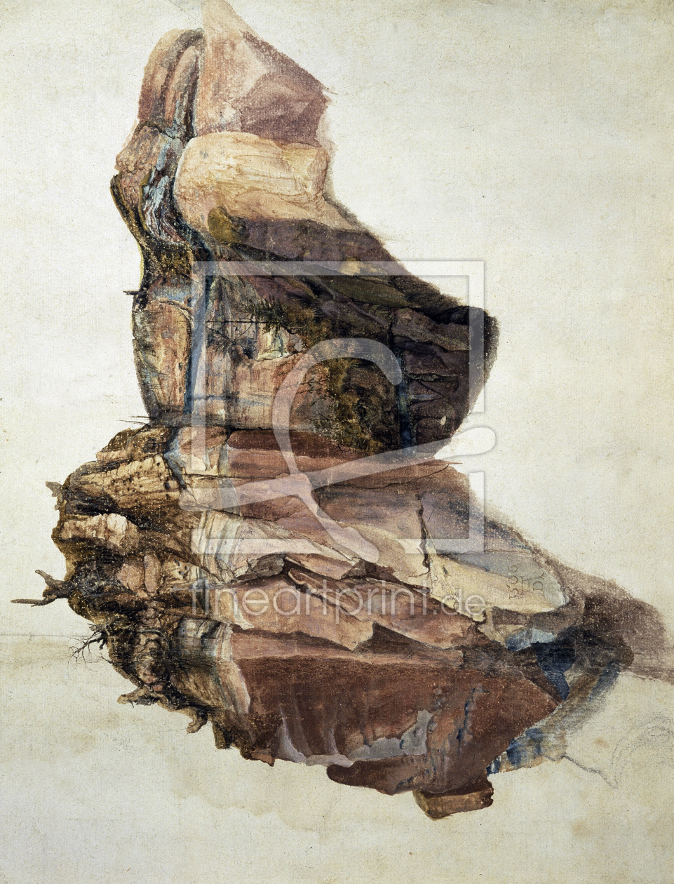 Bild-Nr.: 30002826 A.Dürer, stone quarry / watercolour erstellt von Dürer, Albrecht