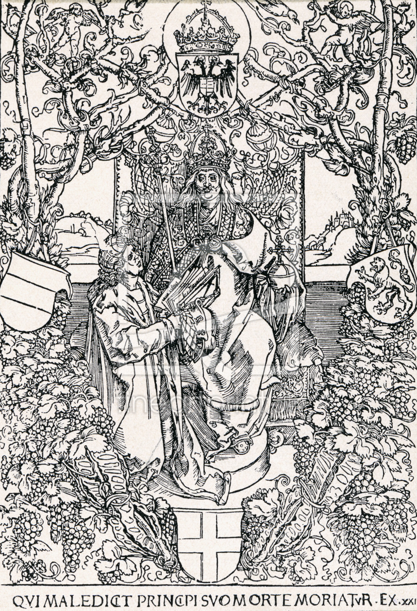 Bild-Nr.: 30002834 Celtis / Amores Illustration / 1502 erstellt von Dürer, Albrecht