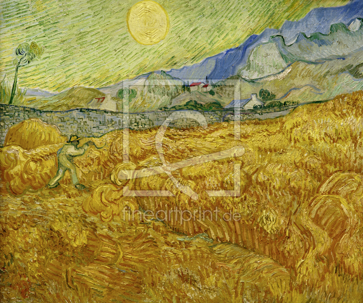 Bild-Nr.: 30002886 V.van Gogh, Harvest erstellt von van Gogh, Vincent