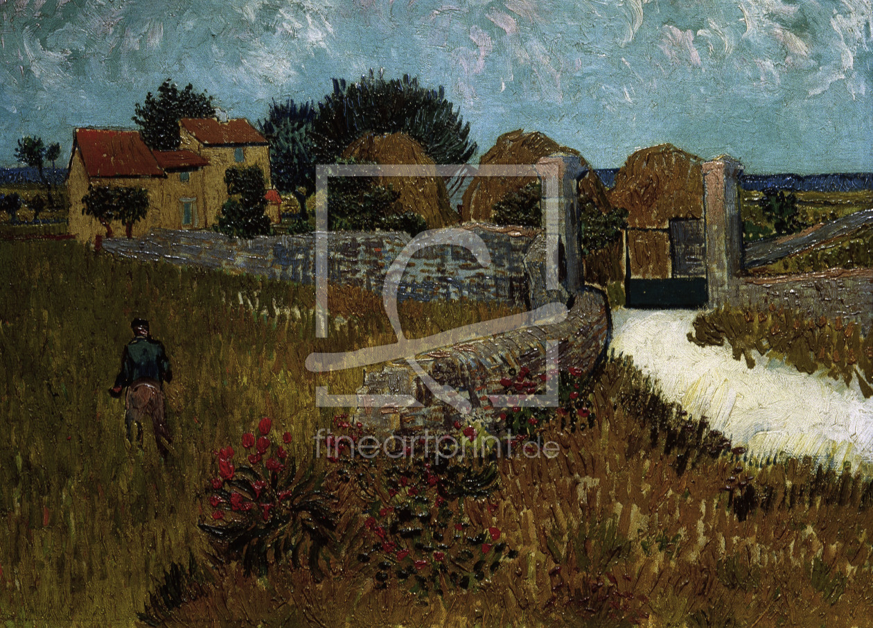Bild-Nr.: 30002910 V.van Gogh / Farmhouse in Provence erstellt von van Gogh, Vincent