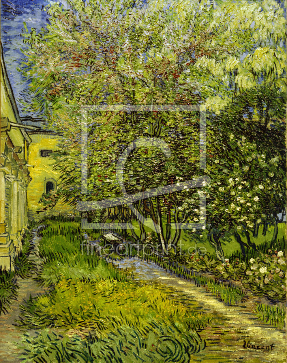 Bild-Nr.: 30002912 Van Gogh / St.-Rémy Hospital Garden erstellt von van Gogh, Vincent
