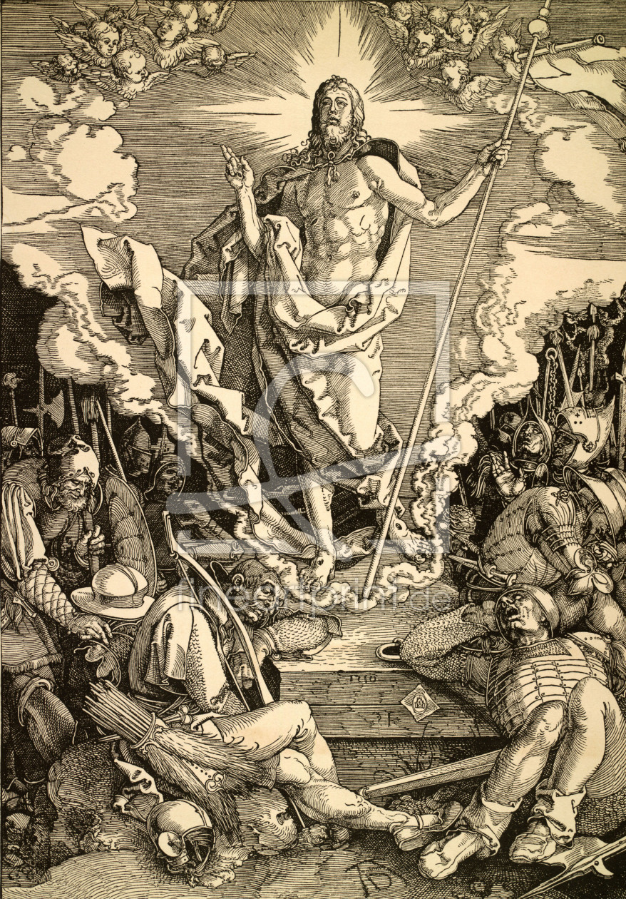 Bild-Nr.: 30002922 The Resurrection / Dürer / 1511 erstellt von Dürer, Albrecht