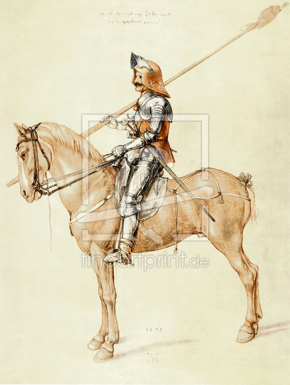 Bild-Nr.: 30002948 A.Dürer, Knight erstellt von Dürer, Albrecht