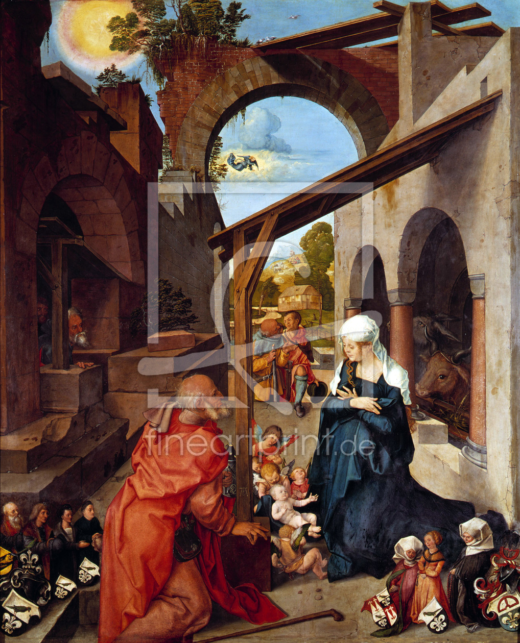 Bild-Nr.: 30002978 Albrecht D}rer / The Birth of Christ erstellt von Dürer, Albrecht